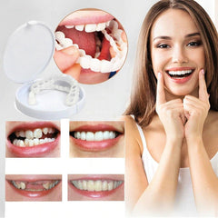 Snap-On Smile Teeth – Instant Perfect Smile | Natural White Veneers | Comfortable & Removable Teeth Cover